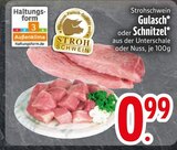 Gulasch im Angebot bei EDEKA in Ravensburg Gulasch Angebote von Strohschwein bei EDEKA Ravensburg für 0,99 €