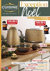 Catalogue Meubles & Décorations Cuisine Plaisir en cours à Lillebonne et alentours, "Exception Noël", 16 pages, 12/11/2025 - 31/12/2025