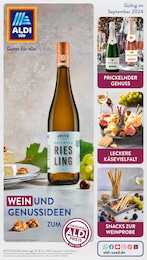 ALDI SÜD Prospekt für Ruppichteroth: "WEIN UND GENUSSIDEEN ZUM ORIGINAL ALDI PREIS.", 33 Seiten, 01.09.2024 - 30.09.2024