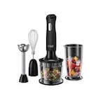 Pied mixeur Russell Hobbs 3 en 1 Matte Black 24702-56 à Darty dans Vinezac