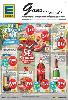 Aktueller EDEKA Prospekt "Aktuelle Angebote" Seite 1 von 24 Seiten für Köln