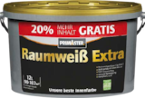 Raumweiß Extra im Angebot bei Globus-Baumarkt in Hoyerswerda Raumweiß Extra Angebote von PRIMASTER bei Globus-Baumarkt Hoyerswerda für 44,99 €