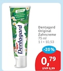 Original Zahncreme von Dentagard im aktuellen budni Prospekt