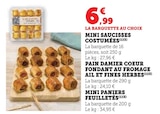 Promo Mini Saucisses Costumées à 6,99 € dans le catalogue U Express à Saint-Denis-de-l'Hôtel