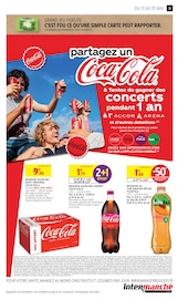 Coca-Cola Angebote im Prospekt "34% EN AVANTAGE CARTE VALABLE SUR UNE SÉLECTION DE PRODUITS SURGELÉS" von Intermarché Coca-Cola Angebote im Prospekt "34% EN AVANTAGE CARTE VALABLE SUR UNE SÉLECTION DE PRODUITS SURGELÉS" von Intermarché auf Seite 31