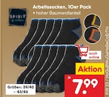 Arbeitssocken, 10er Pack im Angebot bei Netto Marken-Discount in Oldenburg Arbeitssocken, 10er Pack Angebote von Spirit bei Netto Marken-Discount Oldenburg für 7,99 €