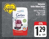 Gelier Rüben Zucker Angebote von Südzucker bei EDEKA Freital für 1,29 €