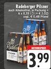Pilsner im Angebot bei EDEKA in Euskirchen Pilsner Angebote von Radeberger bei EDEKA Euskirchen für 3,99 €