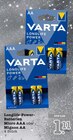 Longlife-Power-Batterien Micro AAA oder Mignon AA Angebote von Varta bei E center Ludwigshafen für 1,11 €