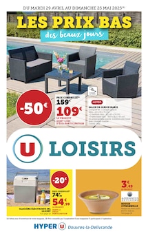 Prospectus Hyper U de la semaine "Hyper U" avec 1 pages, valide du 29/04/2025 au 11/05/2025 pour Douvres-la-Délivrande et alentours