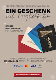 Gutschein Angebot im aktuellen Modepark Röther Prospekt auf Seite 5