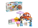 DUPLO Bluey 10458 Ausflug zur Eisdiele mit Bausatz, Mehrfarbig im MediaMarkt Saturn Prospekt DUPLO Bluey 10458 Ausflug zur Eisdiele mit Bausatz, Mehrfarbig von LEGO im aktuellen MediaMarkt Saturn Prospekt für 22,99 €
