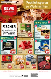 REWE Discounter Prospekt der aktuellen Woche mit 28 Seiten, gültig von 15.12.2025 bis 20.12.2025, in Geldern und Umgebung Aktueller REWE Discounter Prospekt in Geldern und Umgebung, "Dein Markt" mit 28 Seiten, 15.12.2025 - 20.12.2025