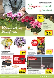 Aktueller Hagebaumarkt Baumärkte Prospekt für Trier: Pflanze mit uns Blütenfreude mit 16} Seiten, 09.05.2026 - 16.05.2026