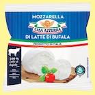 Mozzarella pasteurisée di latte di bufala - CASA AZZURRA en promo chez U Express Le Havre à 1,47 €