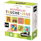 Promo Jeu écriture et lettres Headu La Maison des Maternelles Touche et Joue Mémoire sensorielle pour les petits à 10,99 € dans le catalogue Fnac à Capvern