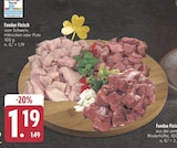 Fondue Fleisch vom Schwein, Hähnchen oder Pute im aktuellen Prospekt bei E center in Lindenhof