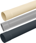 Brico Dépôt - Tube descente pvc ø80 mm sable 2 m : offre du catalogue Promo Tube descente pvc ø80 mm sable 2 m à 8,19 € dans le catalogue Brico Dépôt ""