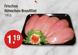 Frisches Hähnchen-Brustfilet von  im aktuellen V-Markt Prospekt für 1,19 €