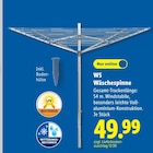 Wäschespinne Angebote von W5 bei Lidl Herford für 49,99 €