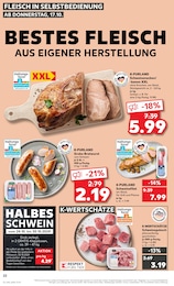 Kaufland Grobe Bratwurst im Prospekt 