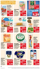 Ziegenkäse im Kaufland Prospekt in Königswinter Aktueller Kaufland Prospekt mit Ziegenkäse, "Aktuelle Angebote", Seite 24