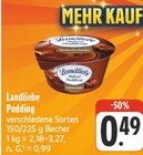 Pudding bei nah und gut im Prospekt "" für 0,49 €