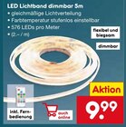 LED Lichtband dimmbar 5m Angebote bei Netto Marken-Discount Mainz für 9,99 €