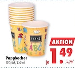 Pappbecher für 1,49 € bei Mäc-Geiz im Angebot Pappbecher im aktuellen Mäc-Geiz Prospekt