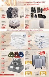 Bettdecke im AWG Prospekt in Halberstadt Aktueller AWG Prospekt mit Bettdecke, "Mode und Geschenke zum Weihnachtsfest!", Seite 14