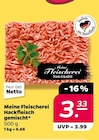 Hackfleisch gemischt Angebote von Meine Fleischerei bei Netto mit dem Scottie Schwerin für 3,33 €