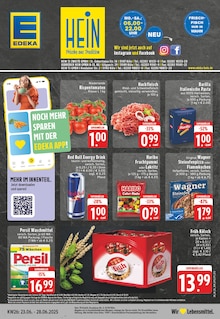 EDEKA Prospekt der Woche "Aktuelle Angebote" Seite 1, 23.06.2025 bis 28.06.2025 für Köln Aktueller EDEKA Prospekt "Aktuelle Angebote" Seite 1 von 24 Seiten für Köln