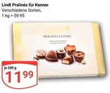 Pralinés für Kenner Angebote von Lindt bei GLOBUS Rüsselsheim für 11,99 €