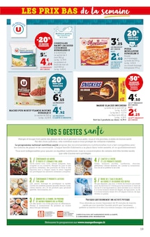 Promo Viande hachée boeuf surgelée dans le catalogue Super U du moment à la page 19