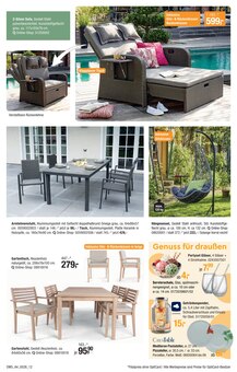 Gartensitzmöbel im Opti-Wohnwelt Prospekt "DRINNEN & DRAUSSEN SPEISEN SPEZIAL" mit 16 Seiten (Bremen)
