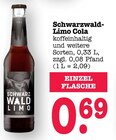 Aktuelles Schwarzwald-Limo Cola Angebot bei E center in Rastatt ab 0,69 €