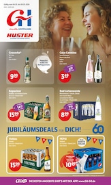 Aktueller Huster Prospekt mit Bier, "Aktuelle Angebote", Seite 1
