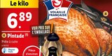 Promo Pintade à 6,89 € dans le catalogue Lidl à Saint-Pierre-du-Mont