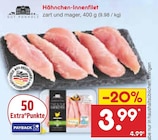 Aktuelles Hähnchen-Innenfilet Angebot bei Netto Marken-Discount in Frankfurt (Main) ab 3,99 €