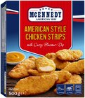 American style chicken strips with curry flavour-dip - MCENNEDY en promo chez Lidl Nîmes à 2,59 €