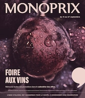 Promotion Alèse dans le prospectus Monoprix Margaret, valable du 11/09/2026 au 27/09/2026 Promo Alèse dans le catalogue Monoprix Margaret du moment à la page 1