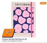 Flower Market Notizbuch A5 im Action Prospekt Flower Market Notizbuch A5 von im aktuellen Action Prospekt für 1,49 €