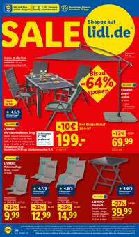 Relaxsessel im Lidl Prospekt "LIDL LOHNT SICH" mit 72 Seiten (Mainz)