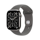 Apple Watch Series 11 GPS + Cellular 42mm Boitier en Titane Naturel avec Bracelet Sport Gris Minéral M/L à Fnac dans Saint-Barthélémy-de-Bellegarde