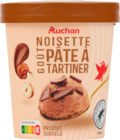 POT DE GLACE NOISETTE GOÛT PÂTE À TARTINER AUCHAN - AUCHAN en promo chez Auchan Hypermarché POT DE GLACE NOISETTE GOÛT PÂTE À TARTINER AUCHAN - AUCHAN dans le catalogue Auchan Hypermarché