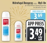 Deospray im EDEKA Prospekt Deospray von Hidrofugal im aktuellen EDEKA Prospekt für 3,49 €