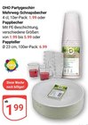 Partygeschirr im GLOBUS Prospekt Partygeschirr von OHO im aktuellen GLOBUS Prospekt für 1,99 €