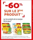 Netto Nice - Promo -60 % sur le 2ème produit sur les produits de la marque Old el paso Promo -60 % sur le 2ème produit sur les produits de la marque Old el paso à dans le catalogue Netto à Nice