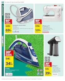 Offre Fer Vapeur dans le catalogue Carrefour du moment à la page 76