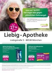 mea - meine apotheke Prospekt "Unsere April-Angebote" mit 4 Seiten (München)